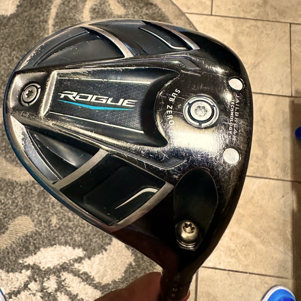 Golf Driver Callaway Rogue Subzero Driver
